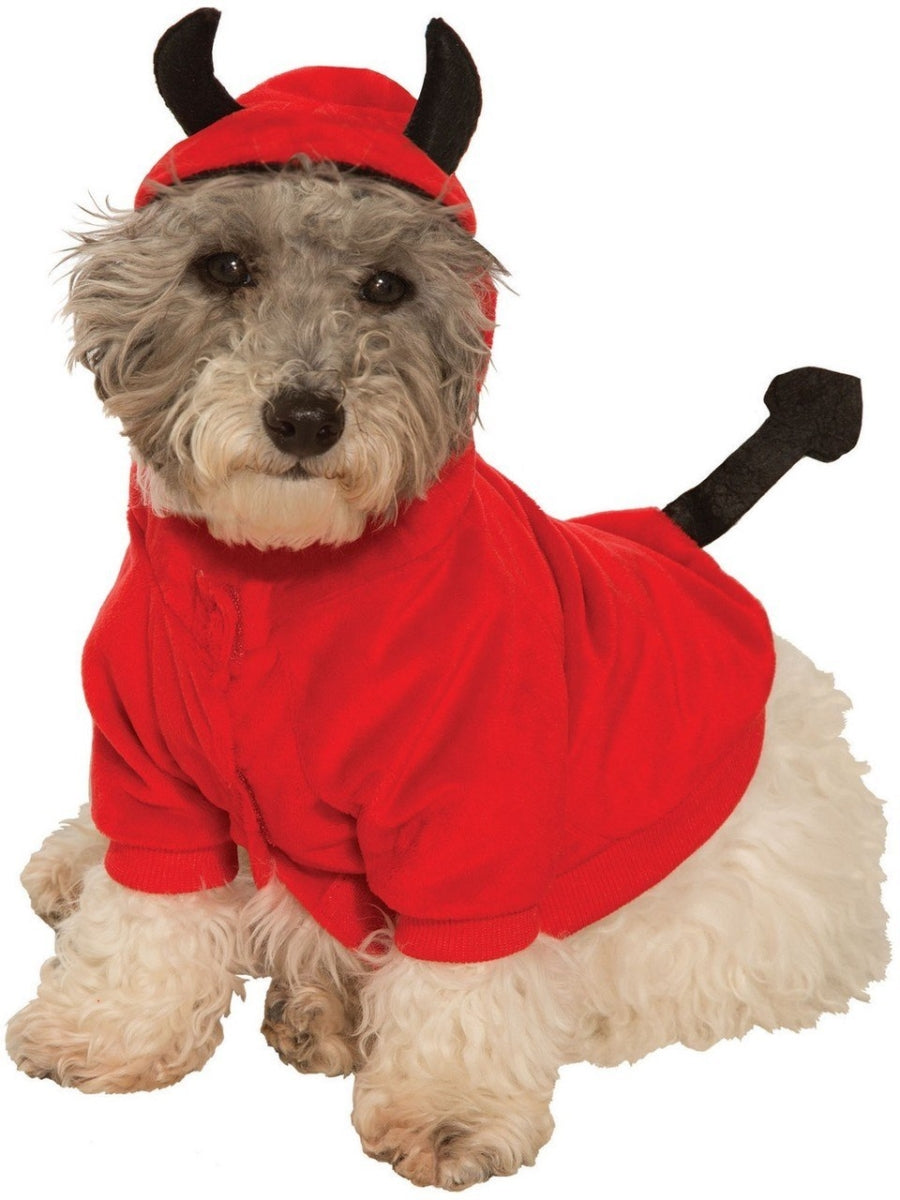 Devil Hoodie Pet Costume, Small